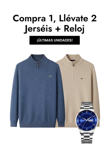 Compra 1, Llévate 2 Jerséis + Reloj